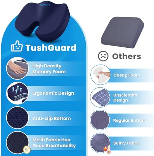 TushGuard Memory Foam Seat Cushion - Image 6