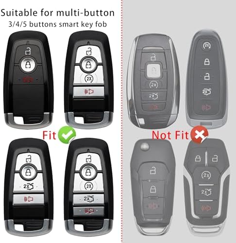 Ford Bronco Key Fob Cover 2026 2025 2024 2023 2022 and Pickup Ranger Maverick - Image 2