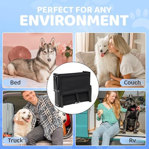 Dog Car Stairs – Portable Non-Slip Pet Stairs - Image 5