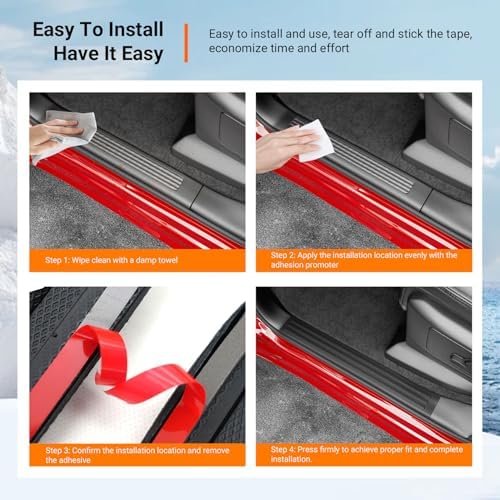 powoq Interior Door Sill Protector Compatible - Image 6