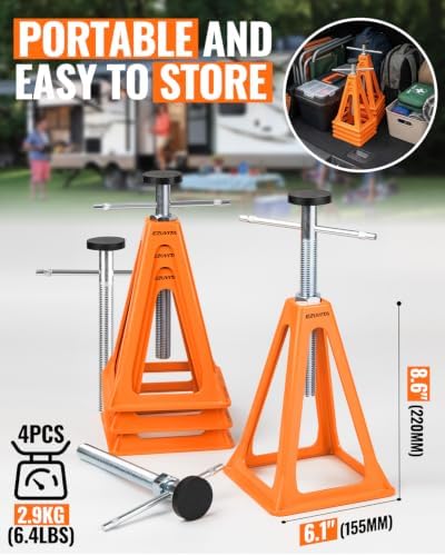 4-Pack 6600LBS RV Stabilizer Jacks Set - Image 6