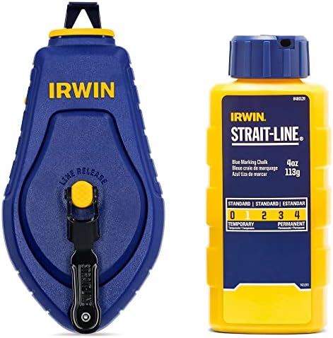 IRWIN Tools STRAIT-LINE COMPACT Chalk Reel, by IRWIN