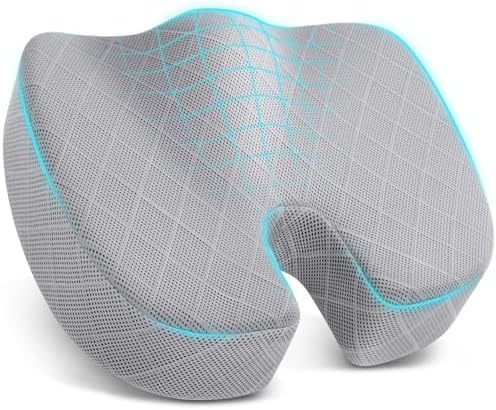 TushGuard Memory Foam Office Chair Seat Cushion by TushGuardSeatCushonsPillows