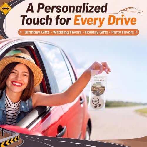 350 Pcs Sublimation Car Coaster Blank Set Packaging - Image 5
