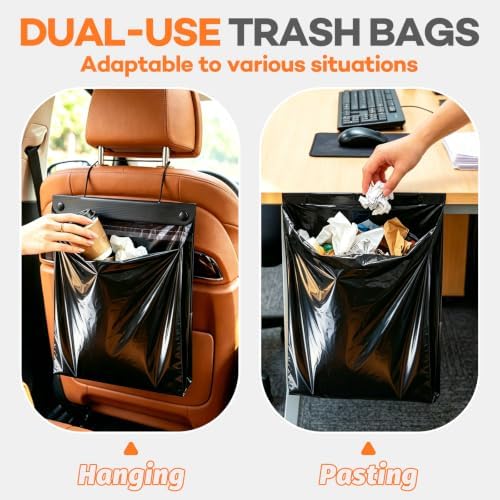 200 Pcs Hanging Car Trash Bags, Disposable Leak-proof Garbage Can - Image 4