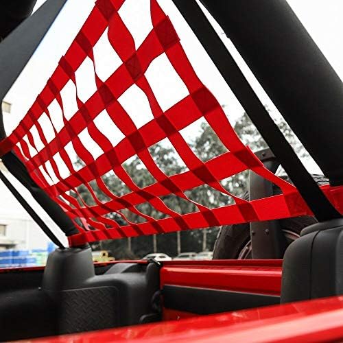 Car Top Roof Hammock Bed Rest Cargo Net Cover - Image 4