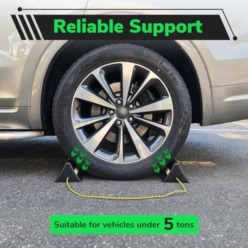 HOXWELL Non-Slip RV Camper Wheel Chocks - Image 6