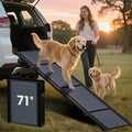 HBTower 71" L x 17.3" W Folding Dog Car Ramp by HBTower