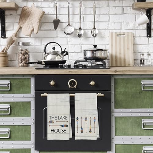 Gqtt Rustic Lake Kitchen Towels Set - Image 4