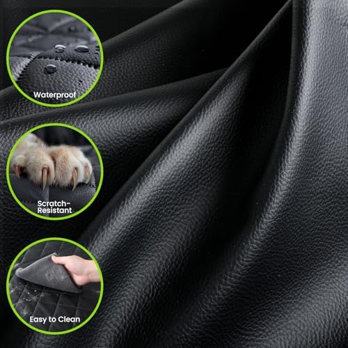 2-in-1 Dog Car Seat Cover for Back Seat, Transform to Passenger Mode - Image 3