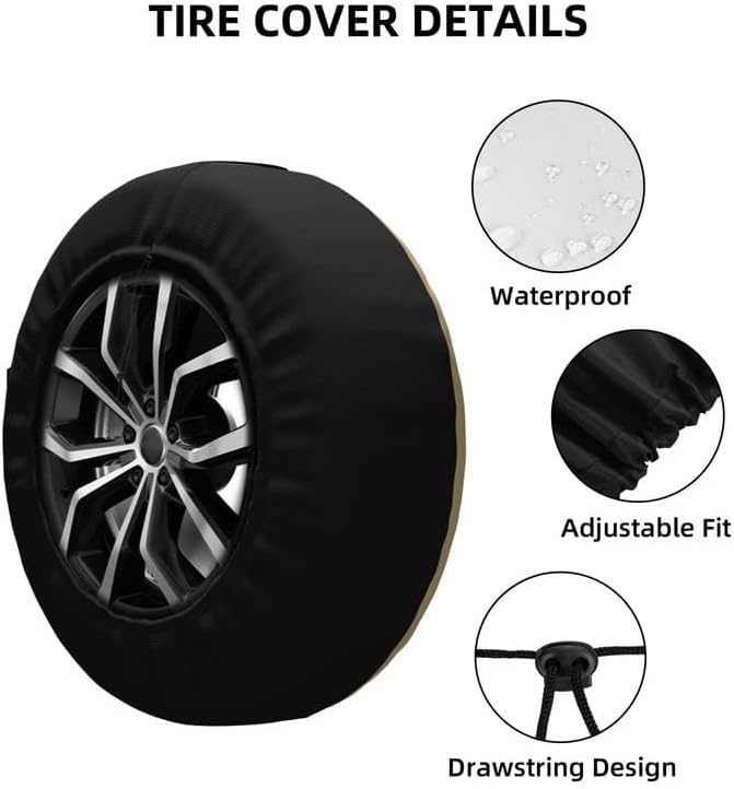 Spare Tire Cover Weatherproof Universal Wheel Protectors - Image 5