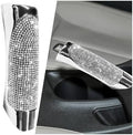 Bling Car Handbrake Cover, ABS Rhinestone Automotive Brake Levers Anti-Scratch by Unknown