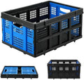 Garvee Collapsible Crate, 55L Foldable Plastic Milk Storage Crate by Garvee