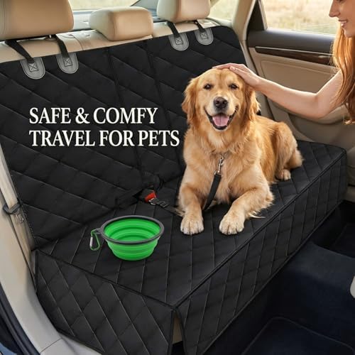 SNZ Dog Car Seat Cover for Back Seat, Waterproof Pet Seat Protector - Image 7
