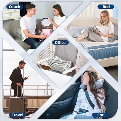 Lumbar Pillow, Memory Foam Lumbar Support Pillow - Image 7