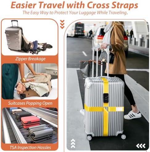 TSA Approved Luggage Straps - Image 2