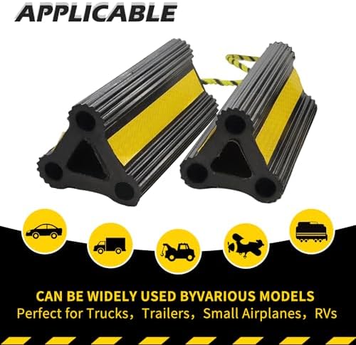 Vacallity Rubber Wheel Chocks - Image 4
