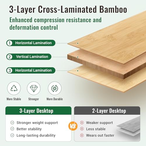 KingCamp Bamboo Folding Camping Table - Image 5