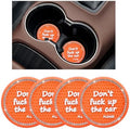 Ziciner 4 Pack Bling Car Cup Holder Coaster, 2.75 Inch Anti-Slip Auto Insert by Ziciner