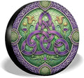 GENANY Celtic Mandala Art Thick PVC Leather Spare Tire Cover Size 16 by GENANY