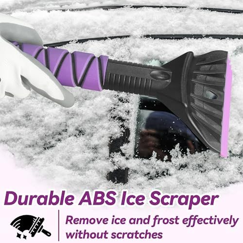 Gardzen 32" Snow Brush and Ice Scraper - Image 3