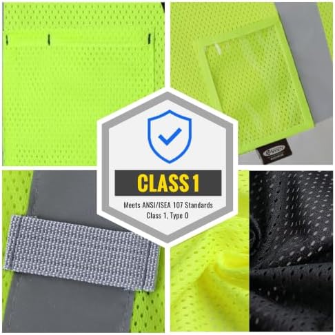 JKSafety Safety Vest for men women Hi Vis Vest - Image 4
