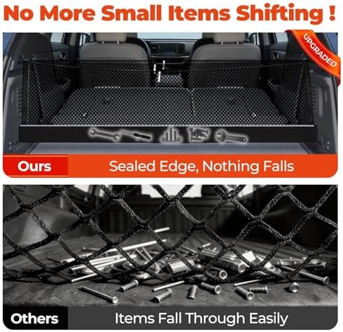 3-Layer Cargo Net for Subaru Forester 2025-2026, Zoned Storage Trunk Net - Image 5