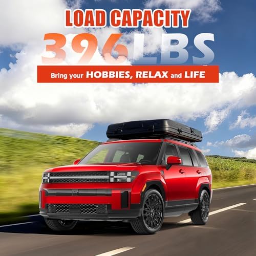 Roof Rack Cross Bars for 2024-2026 Santa Fe Fuel & Hybrid 396lbs - Image 6