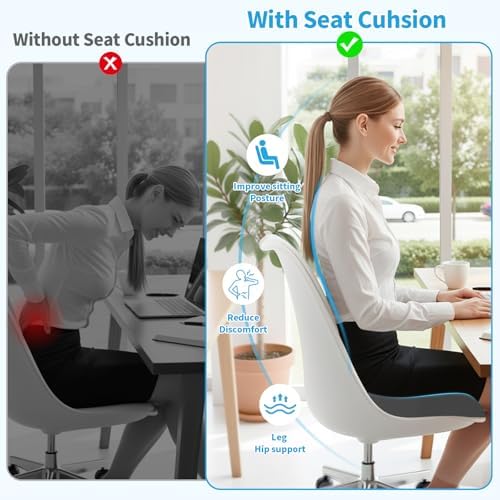 TranquilRelax XL Memory Foam Seat Cushion - Image 6