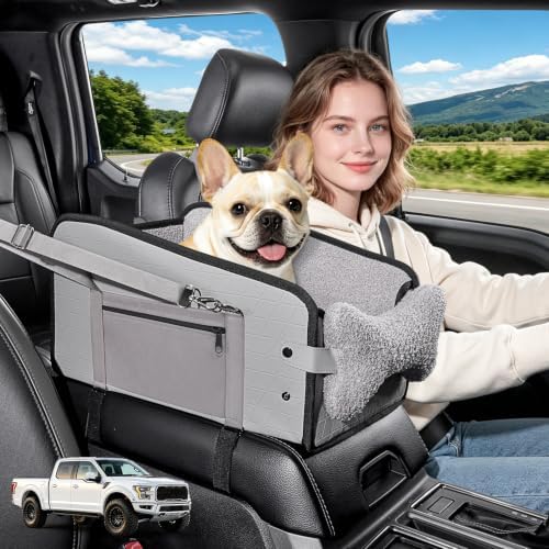 YJGF Center Console Dog Car Seat, Pet Car Seats by YJGF
