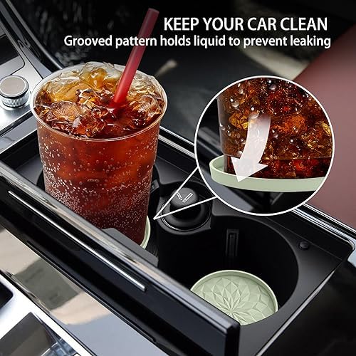 ME.FAN Car Coasters for Cup Holders - Image 2