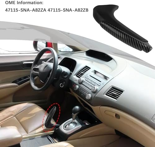 Carbon Fiber Handbrake Cover, OEM#47115-Sna-A82za 47115-Sna-A82zb Parking Brake - Image 6