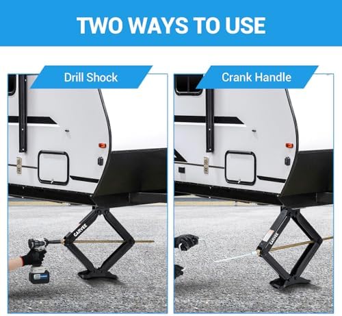 Garvee 4PCS 24" 7500lb Car Scissor Jack - Image 5