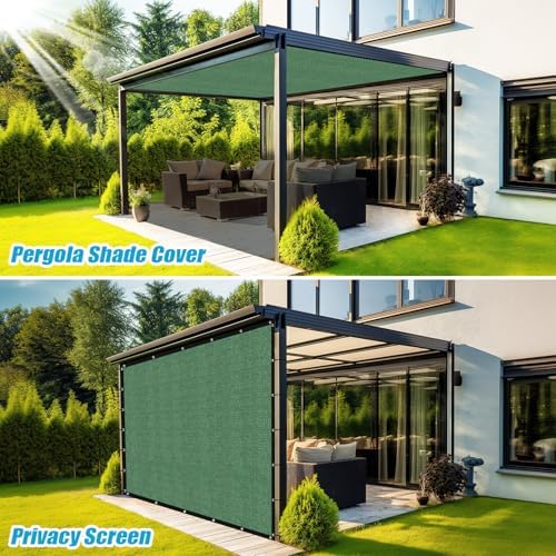 Amagenix 90% Pergola Shade Cover 5' X 5' Sun Shade Cloth - Image 5