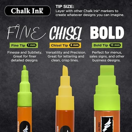 Chalk Ink High-Visibility Chalk Markers - Image 6