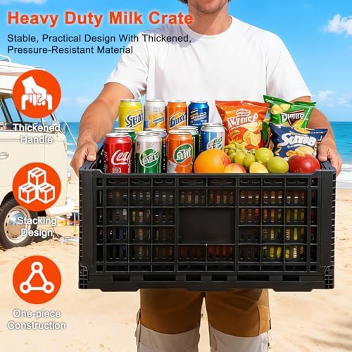 72L Collapsible Milk Crate - Image 6