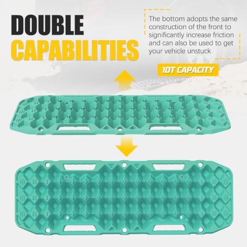BUNKER INDUST Off-Road Traction Boards, Pair Recovery Tracks Traction Mat - Image 5