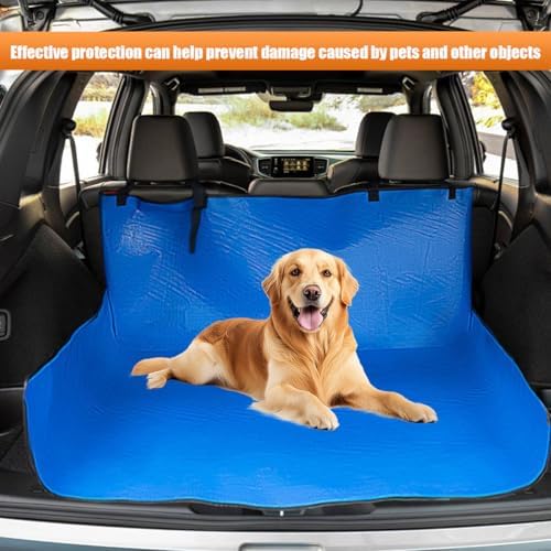 SUV Cargo Liner for Dogs, Anti-Scratch Foldable Auto Trunk Cover, Heavy-Duty - Image 4