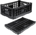 52L Milk Crate, Plastic Storage Crate by Shineyaplus