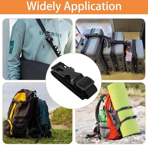 Luggage Straps for Suitcases, Fanny Pack Extender Strap Travel Straps to - Image 7