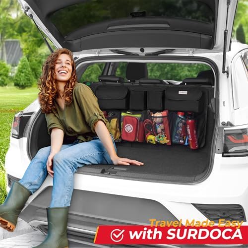 SURDOCA Car Trunk Organizer, LARGE CAPACITY Car Storage Bag - Image 6