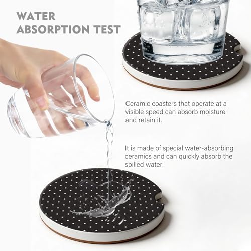 2 Pack Car Coasters for Cup Holders, Cute Car Accessories Interior - Image 3