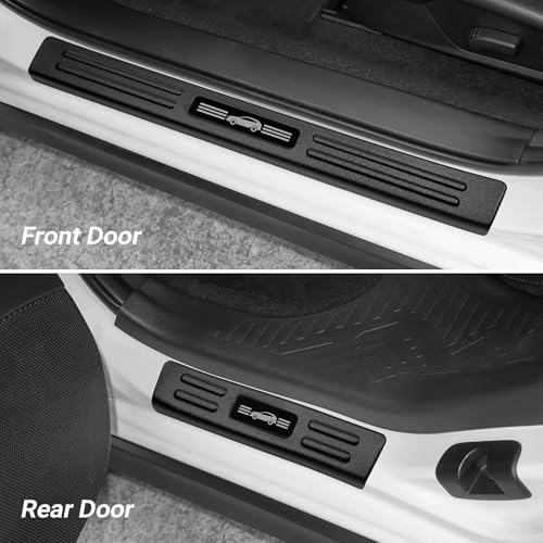 4PCS Door Sill Protector Compatible - Image 2