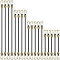 Small Bungee Cords with Hooks 18 Pack by QGEIBBungeecordswithhooks