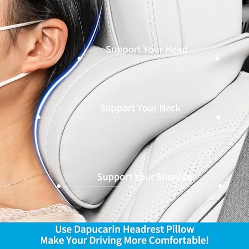 Car Headrest Memory Foam Neck Pillow - Image 4