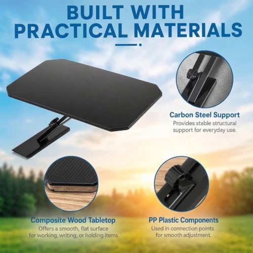 Rear Trunk Table, Foldable Adjustable Tailgate Camping Table - Image 3