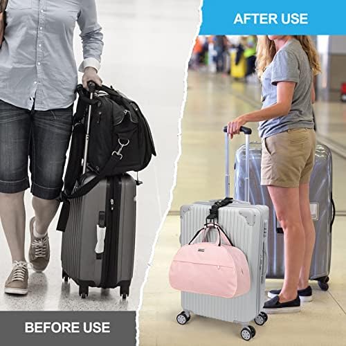 Luggage Hook Strap, Luggage J Hooks to Add a Bag Flight Attendant, Adjustable - Image 3