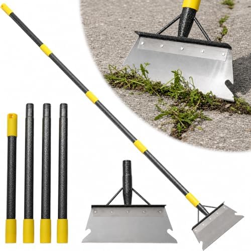 Garden Flat Shovel, 60” Ice Scraper, Snow Shovel by Lilyvane