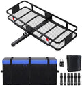 FORWODE 60x20x6 Hitch Carrier for 2 Inch Receiver, 500LB Capacity Hitch Mount by FORWODE