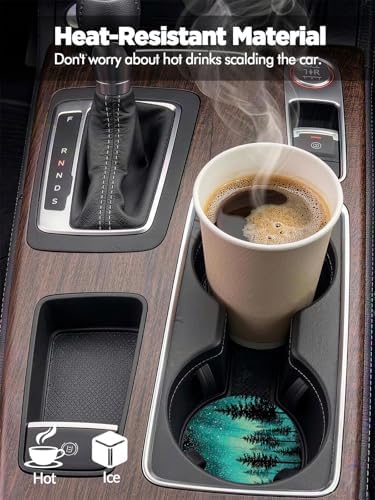 WOCOCN Car Coasters for Cup Holders - Image 3